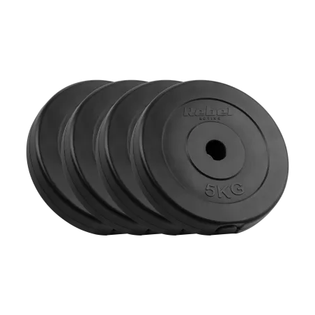 Obciążenie bitumiczne zestaw 4x5kg, otwór 31mm, talerz klasyczny, REBEL ACTIVE