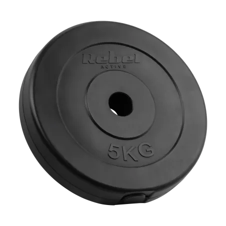Zestaw obciążeń bitumicznych 4x5kg, otwór 31mm, talerz klasyczny, REBEL ACTIVE