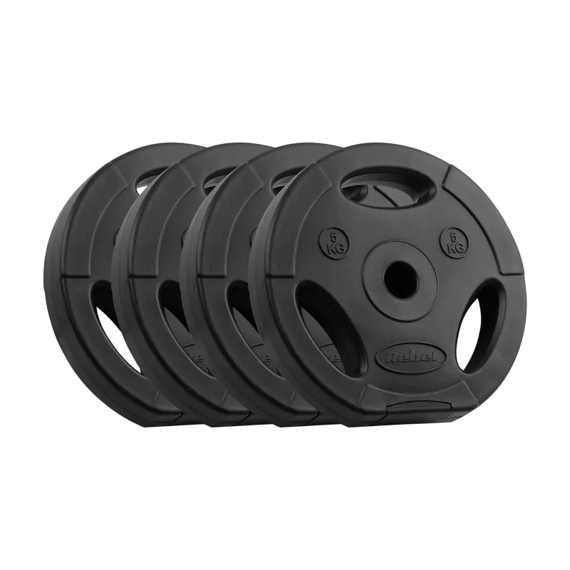 Obciążenie bitumiczne zestaw 4x5kg, otwór 31mm, talerz z uchwytami, REBEL ACTIVE Obciążenie bitumiczne zestaw 4x5kg, otwór 31mm, talerz z uchwytami, REBEL ACTIVE