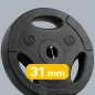 Zestaw obciążeń bitumicznych 4x5kg, otwór 31mm, talerz z uchwytami, REBEL ACTIVE Zestaw obciążeń bitumicznych 4x5kg, otwór 31mm, talerz z uchwytami, REBEL ACTIVE