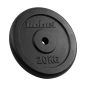 Obciążenie żeliwne 20kg, otwór 31mm, talerz klasyczny, REBEL ACTIVE Obciążenie żeliwne 20kg, otwór 31mm, talerz klasyczny, REBEL ACTIVE