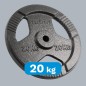 Obciążenie żeliwne 20kg, otwór 31mm, talerz z uchwytami, REBEL ACTIVE Obciążenie żeliwne 20kg, otwór 31mm, talerz z uchwytami, REBEL ACTIVE