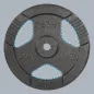 Obciążenie żeliwne 20kg, otwór 31mm, talerz z uchwytami, REBEL ACTIVE Obciążenie żeliwne 20kg, otwór 31mm, talerz z uchwytami, REBEL ACTIVE