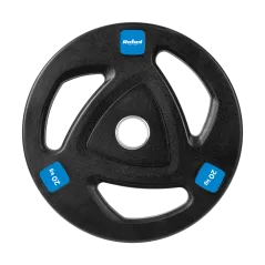 Obciążenie żeliwne gumowane 20kg, otwór olimpijski 51mm, REBEL ACTIVE