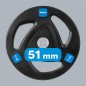Obciążenie żeliwne gumowane 20kg, otwór olimpijski 51mm, REBEL ACTIVE Obciążenie żeliwne gumowane 20kg, otwór olimpijski 51mm, REBEL ACTIVE