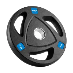 Zestaw obciążeń żeliwnych gumowanych 2x10kg, otwór olimpijski 51mm, REBEL ACTIVE