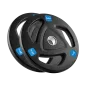Obciążenie żeliwne olimpijskie gumowane zestaw 2x20kg, otwór 51mm , REBEL ACTIVE Obciążenie żeliwne olimpijskie gumowane zestaw 2x20kg, otwór 51mm , REBEL ACTIVE