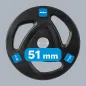 Zestaw obciążeń żeliwnych gumowanych 2x20kg, otwór olimpijski 51mm, REBEL ACTIVE Zestaw obciążeń żeliwnych gumowanych 2x20kg, otwór olimpijski 51mm, REBEL ACTIVE