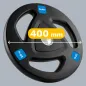 Zestaw obciążeń żeliwnych gumowanych 2x20kg, otwór olimpijski 51mm, REBEL ACTIVE Zestaw obciążeń żeliwnych gumowanych 2x20kg, otwór olimpijski 51mm, REBEL ACTIVE
