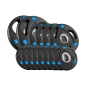 Zestaw obciążeń żeliwnych gumowanych 30kg ( 8x1.25kg + 4x2.5kg + 2x5kg ), otwór olimpijski 51mm, REBEL ACTIVE Zestaw obciążeń żeliwnych gumowanych 30kg ( 8x1.25kg + 4x2.5kg + 2x5kg ), otwór olimpijski 51mm, REBEL ACTIVE