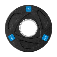 Zestaw obciążeń żeliwnych gumowanych 4x1.25kg, otwór olimpijski 51mm, REBEL ACTIVE