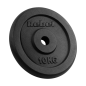 Zestaw obciążeń żeliwnych 2x10kg, otwór 31mm, talerz klasyczny, REBEL ACTIVE