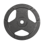 Zestaw obciążeń żeliwnych 2x10kg, otwór 31mm, talerz z uchwytami, REBEL ACTIVE