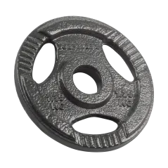 Zestaw obciążeń żeliwnych 4x1.25kg, otwór 31mm, talerz z uchwytami, REBEL ACTIVE