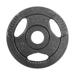 Zestaw obciążeń żeliwnych 4x1.25kg, otwór 31mm, talerz z uchwytami, REBEL ACTIVE