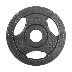 Zestaw obciążeń żeliwnych 4x1.25kg, otwór 31mm, talerz z uchwytami, REBEL ACTIVE