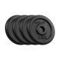 Obciążenie żeliwne zestaw 4x2.5kg, otwór 31mm, talerz klasyczny, REBEL ACTIVE