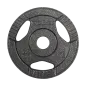 Zestaw obciążeń żeliwnych 4x2.5kg, otwór 31mm, talerz z uchwytami, REBEL ACTIVE Zestaw obciążeń żeliwnych 4x2.5kg, otwór 31mm, talerz z uchwytami, REBEL ACTIVE