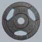 Zestaw obciążeń żeliwnych 4x2.5kg, otwór 31mm, talerz z uchwytami, REBEL ACTIVE Zestaw obciążeń żeliwnych 4x2.5kg, otwór 31mm, talerz z uchwytami, REBEL ACTIVE