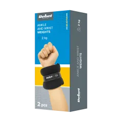 Obciążniki na kostki i nadgarstki 2x2kg, REBEL AVTIVE