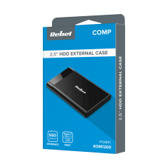 Obudowa dysku 2,5" SATA USB C 3.1 Rebel aluminiowa