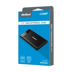 Obudowa dysku 2,5" SATA USB C 3.1 Rebel aluminiowa