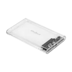 Obudowa dysku 2,5" SATA USB C 3.1 Rebel przeźroczysta
