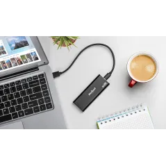 Obudowa dysku SSD M2 USB typu C 3.0 Rebel aluminiowa