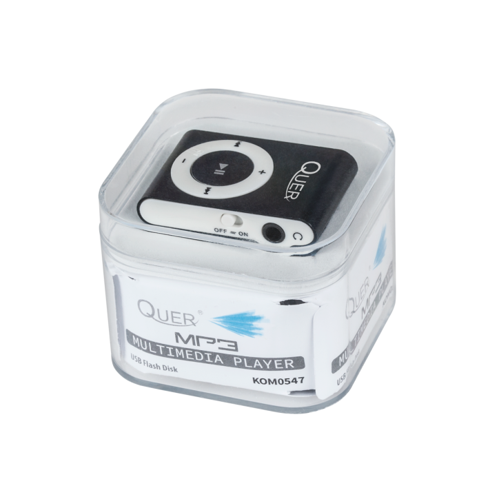 Odtwarzacz MP3 Quer (czarny) Odtwarzacz MP3 Quer (czarny)