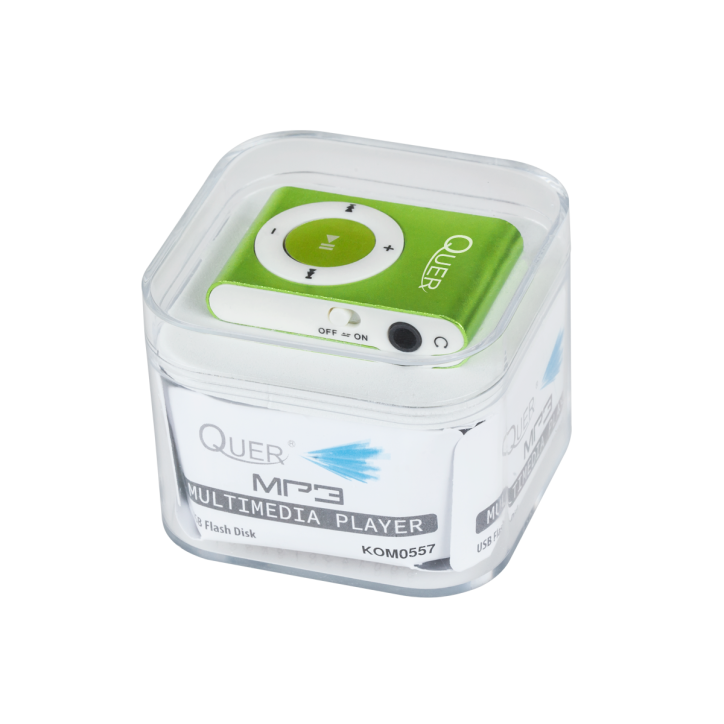 Odtwarzacz MP3 Quer (zielony) Odtwarzacz MP3 Quer (zielony)