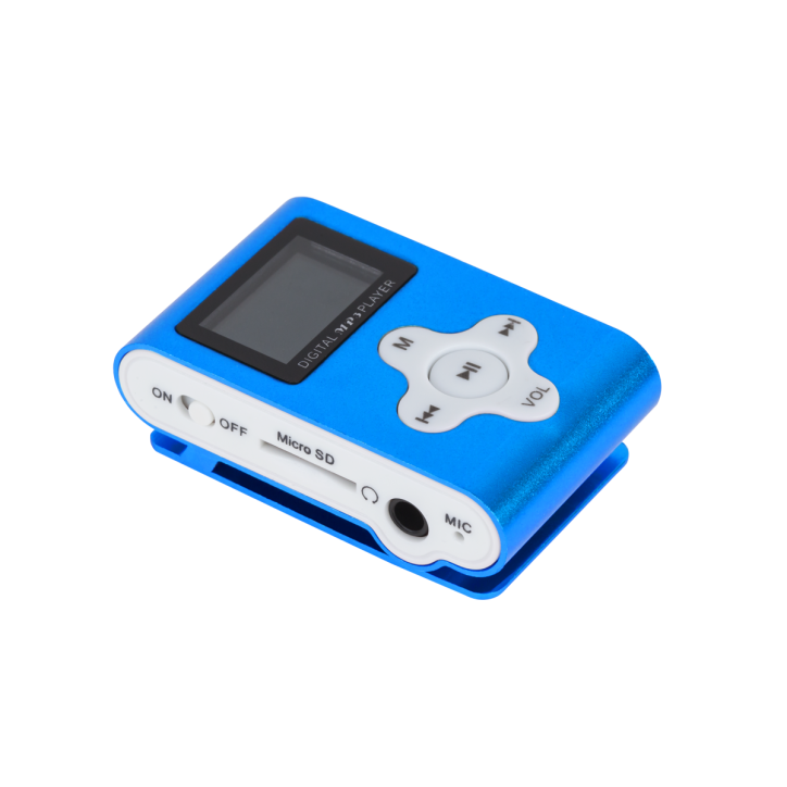 Odtwarzacz MP3 z wyświetlaczem Quer (niebieski) Odtwarzacz MP3 z wyświetlaczem Quer (niebieski)