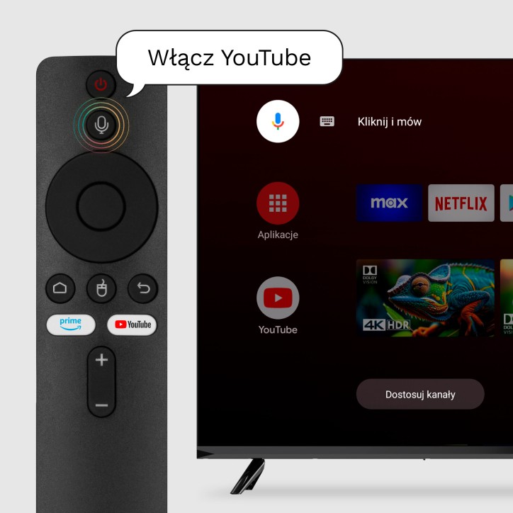 Odtwarzacz multimedialny smart TV stick Kruger&Matz Odtwarzacz multimedialny smart TV stick Kruger&Matz