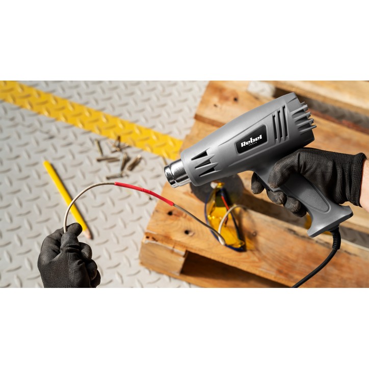 Opalarka na gorące powietrze 1600W Rebel Opalarka na gorące powietrze 1600W Rebel