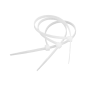 Opaska zaciskowa 2,5 mm/10 cm biała Cabletech 100szt. Opaska zaciskowa 2,5 mm/10 cm biała Cabletech 100szt.