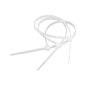 Opaska zaciskowa 2,5 mm/15 cm biała Cabletech 100szt. Opaska zaciskowa 2,5 mm/15 cm biała Cabletech 100szt.