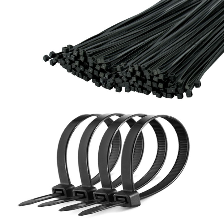 Opaska zaciskowa 2,5 mm/15 cm czarna Cabletech 100szt. Opaska zaciskowa 2,5 mm/15 cm czarna Cabletech 100szt.