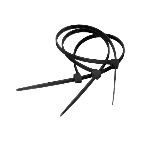 Opaska zaciskowa 9,0 mm/122 cm czarna Cabletech 10szt.