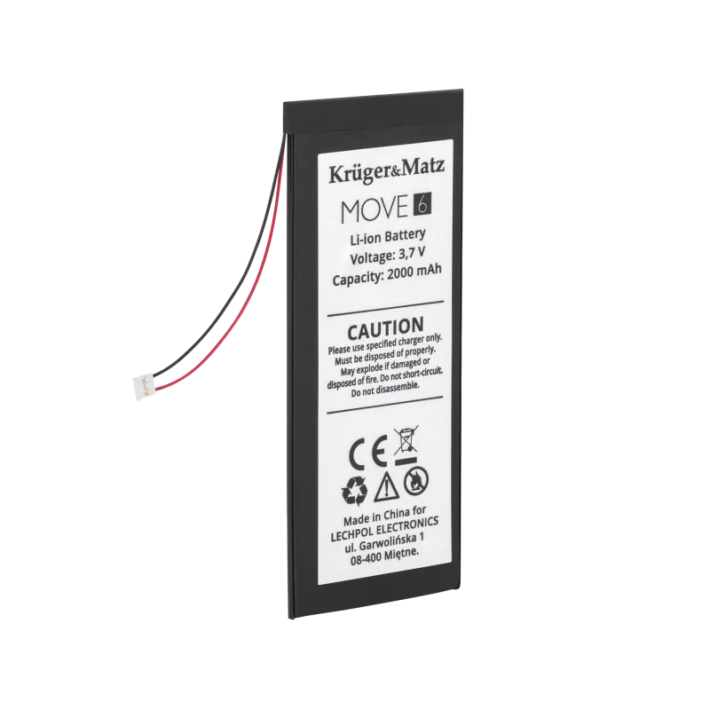 Oryginalna bateria do Kruger&Matz Move 6/6S Oryginalna bateria do Kruger&Matz Move 6/6S