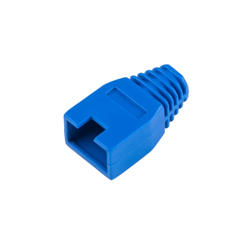 Osłona gumowa wtyku 8p8c niebieska Osłona gumowa wtyku 8p8c niebieska