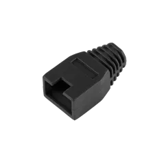 Osłona gumowa wtyku 8p8c RJ45 czarna