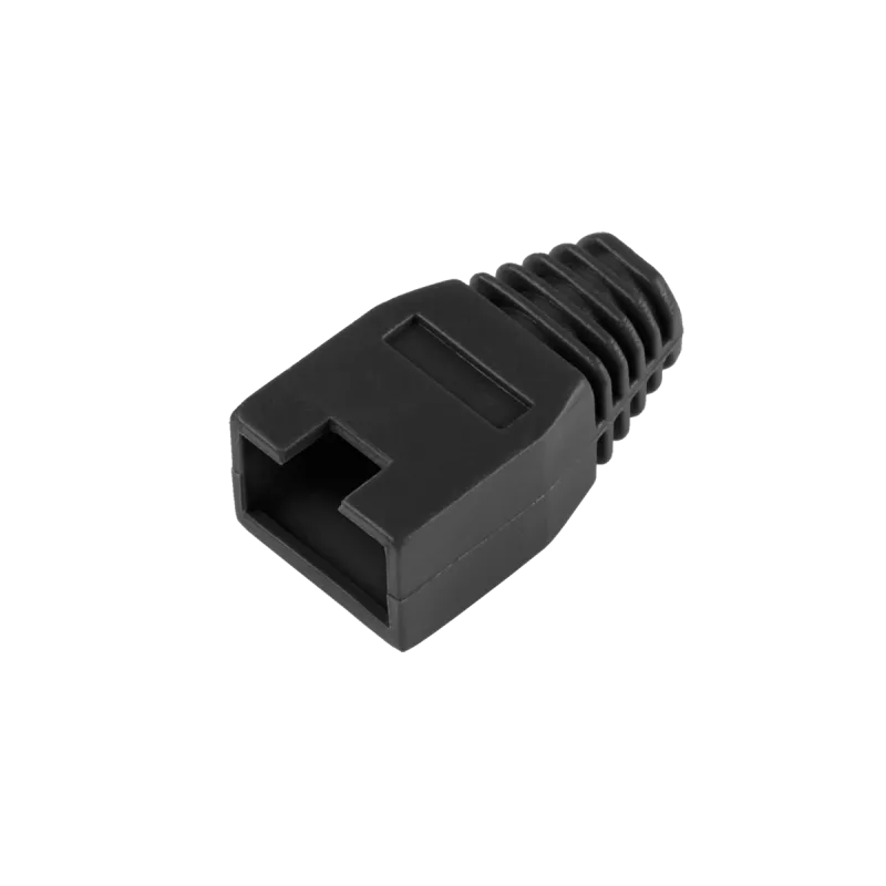 Osłona gumowa wtyku 8p8c RJ45 czarna
