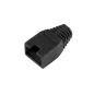 Osłona gumowa wtyku 8p8c RJ45 czarna