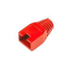 Osłona gumowa wtyku 8p8c RJ45 czerwona