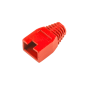 Osłona gumowa wtyku 8p8c RJ45 czerwona
