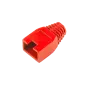 Osłona gumowa wtyku 8p8c RJ45 czerwona