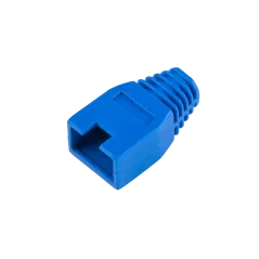 Osłona gumowa wtyku 8p8c RJ45 niebieska