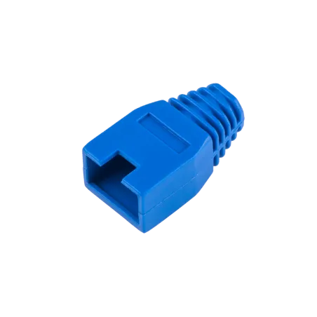 Osłona gumowa wtyku 8p8c RJ45 niebieska
