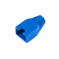 Osłona gumowa wtyku 8p8c RJ45 niebieska