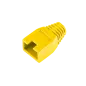 Osłona gumowa wtyku 8p8c RJ45 żółta