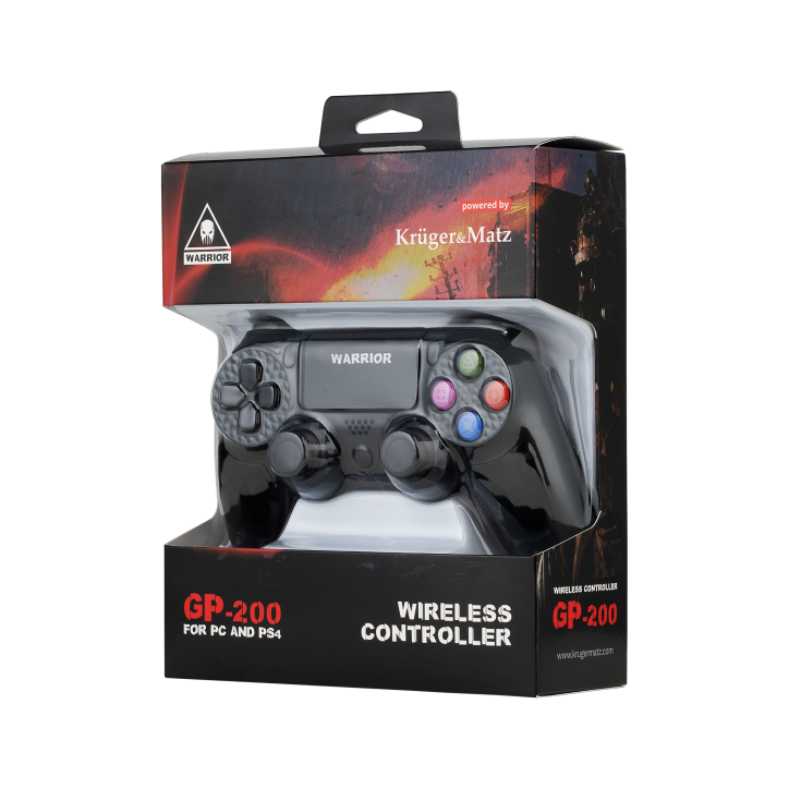 Pad bezprzewodowy Kruger&Matz do PS 4 / PC Pad bezprzewodowy Kruger&Matz do PS 4 / PC